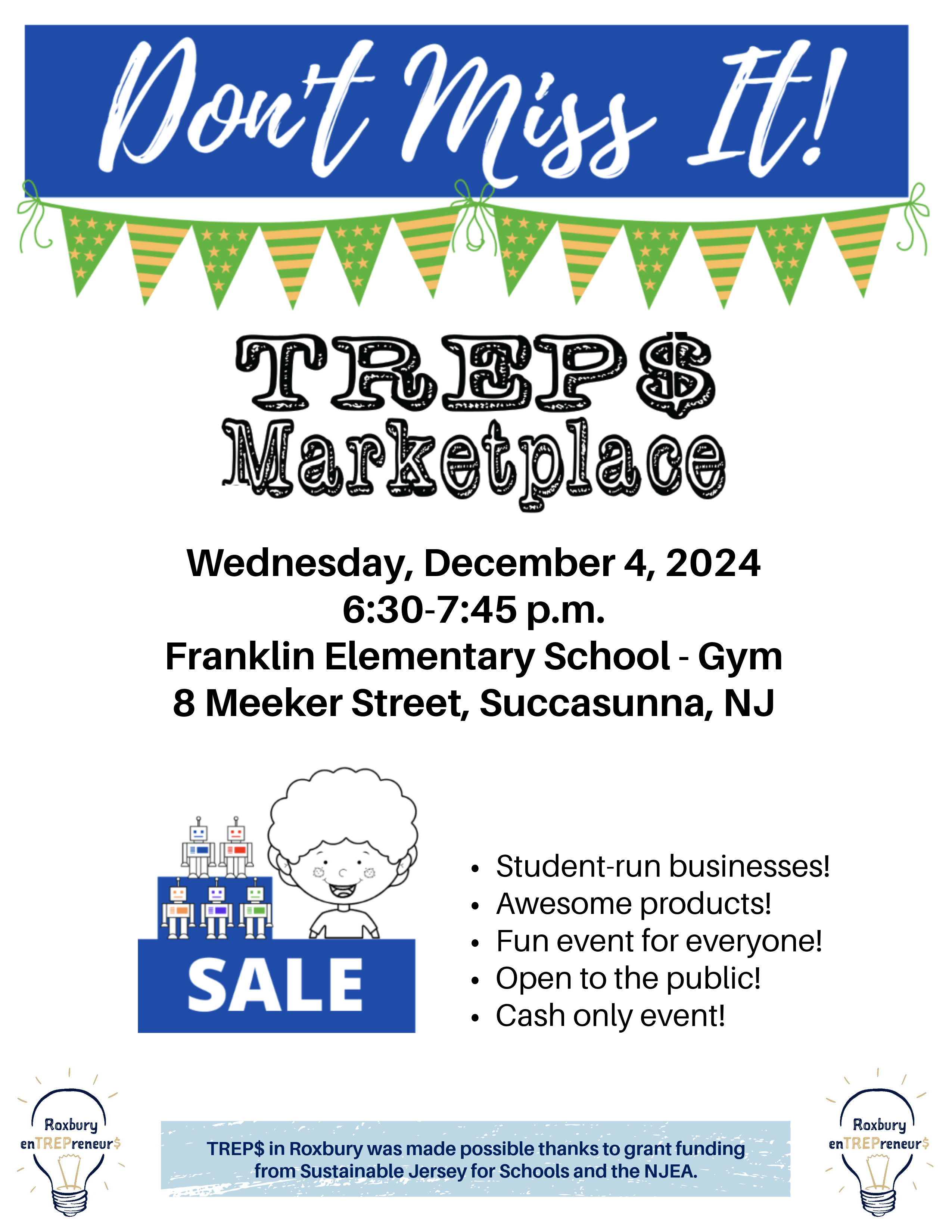  TREPS Marketplace Event Flyer